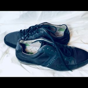 Hugo Boss Blue Mens Size 10.5 Athletic Sneakers